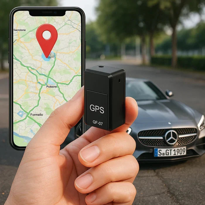Subscription-Free Car GPS Tracker – Compact and Portable