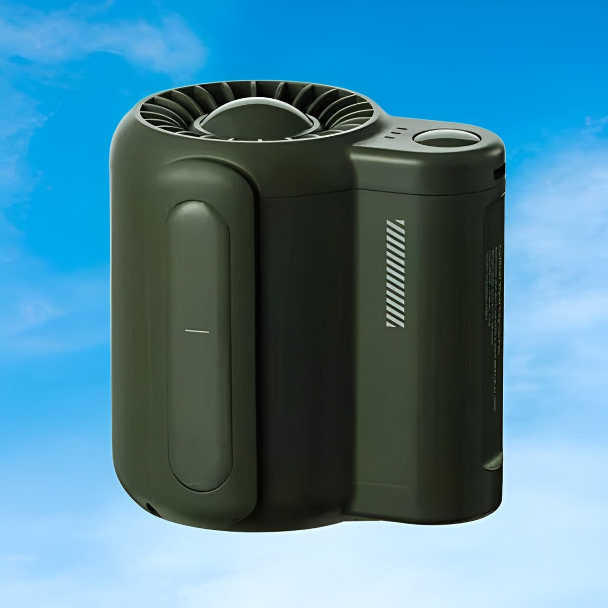 Portable Cooling Fan for Waist Use – Green