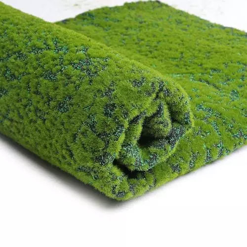 Simulation Artificial Turf Mat with Moss Grass Design – Green Dot