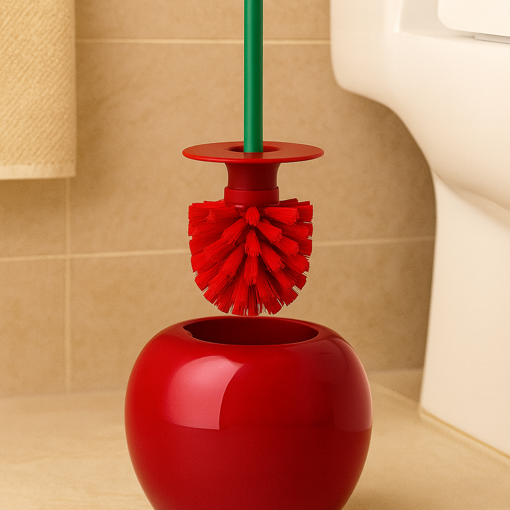 Modern Toilet Brush and Holder Set for a Clean Bathroom – Elegant Design