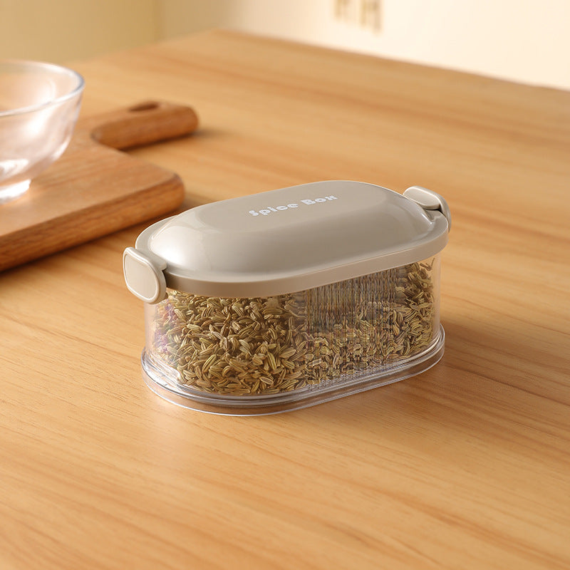 Convenient Spice Storage Boxes – Gray