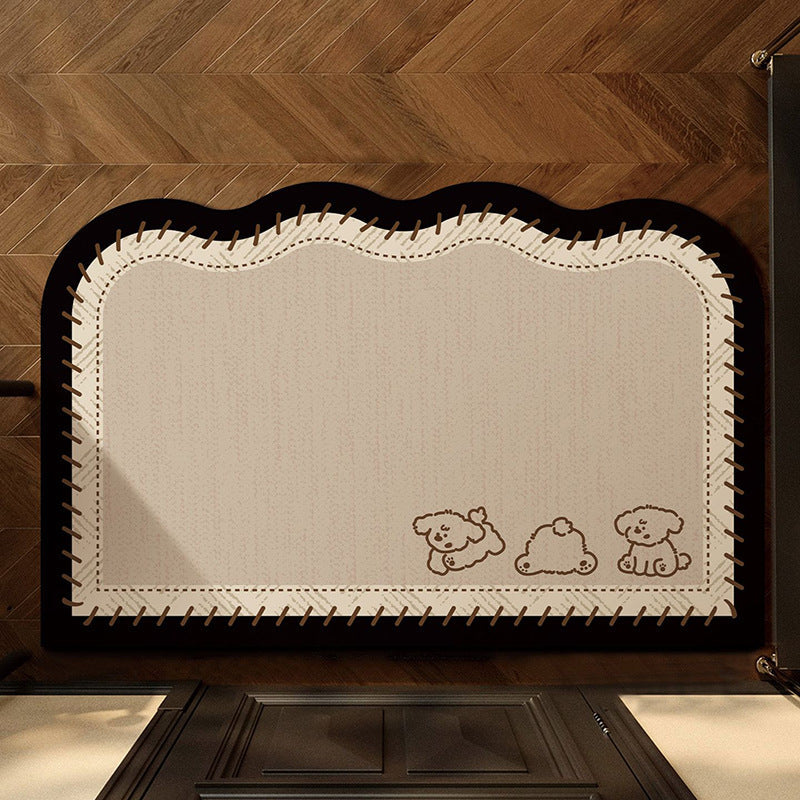 Welcome Mat with Animal Designs – Corner