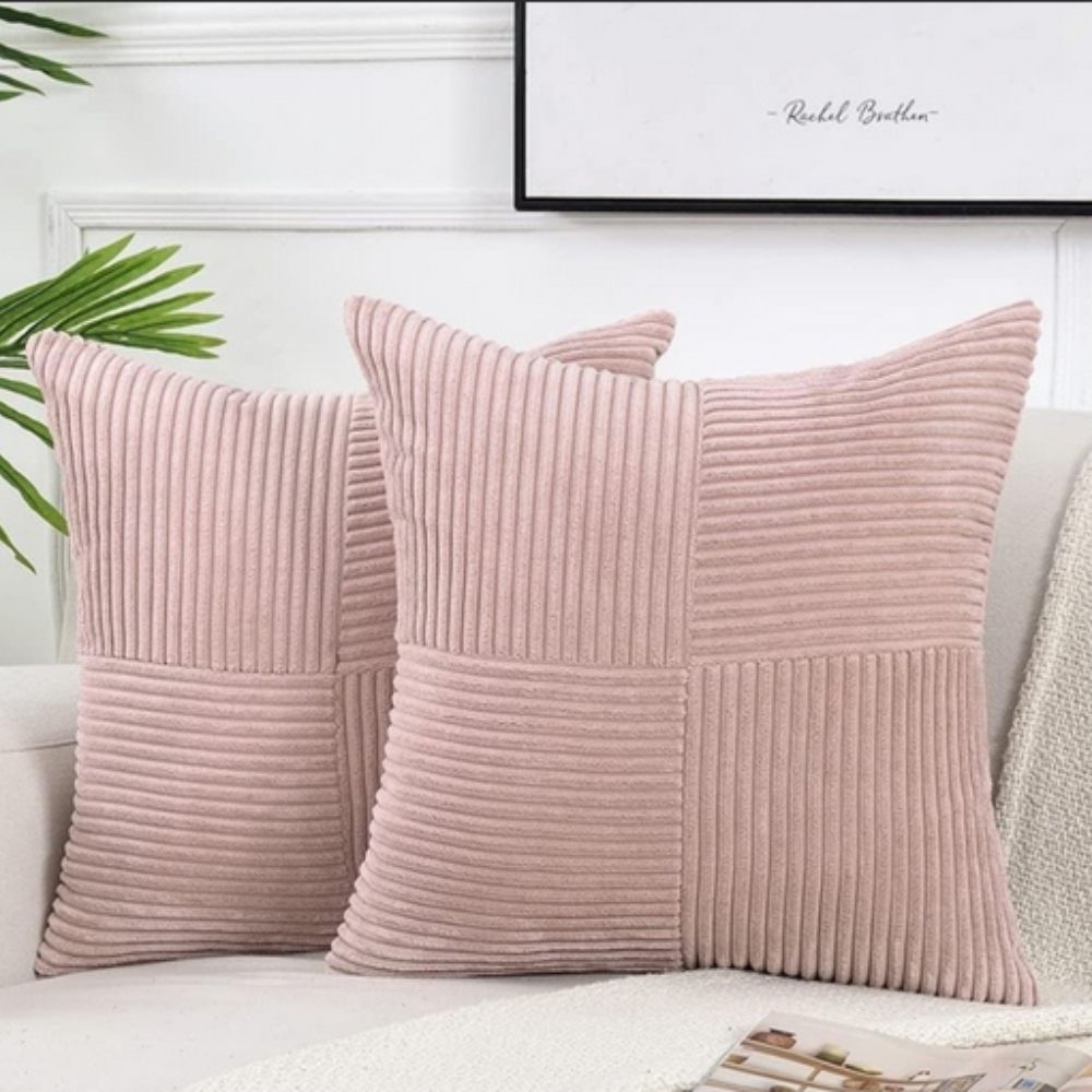 Cozy Textured Pillowcase for a Rustic Vibe – Beige