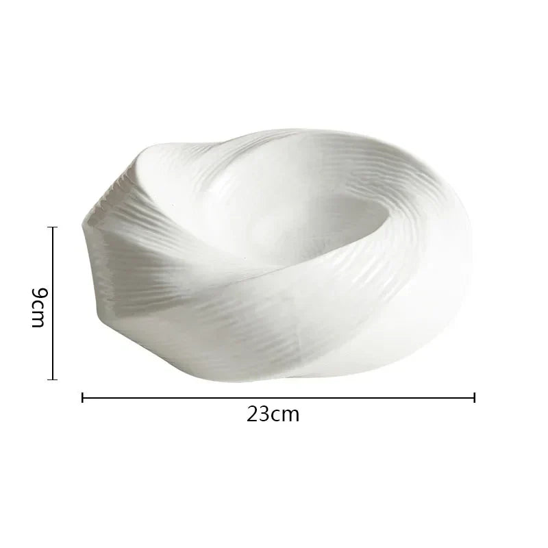 Contemporary Ceramic Bowl for Serving