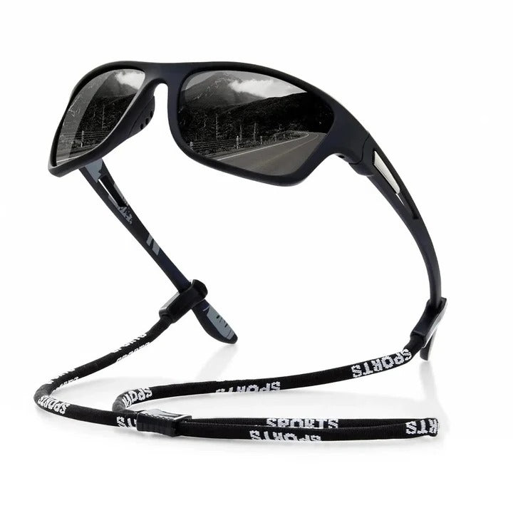 Polarized Sunglasses for Outdoor Sports Activities – Black