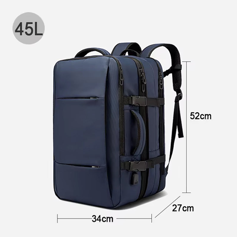 Spacious Laptop Carrier Backpack – Blue