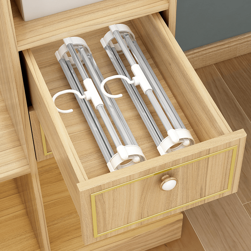 Multi-Hangers for Stylish Wardrobe Organization – White