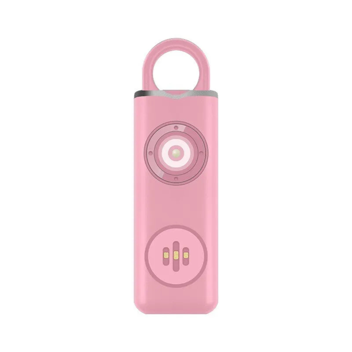 Women's Personal Safety Alarm - Keychain with Siren and Strobe Light – Pink