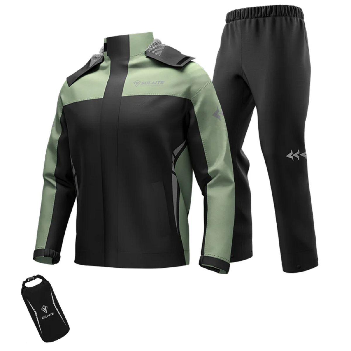 Waterproof Jacket and Pants Set for Motorcycle, Hiking, and Fishing