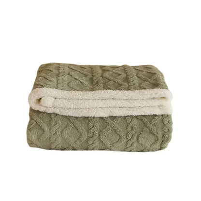 Thick Winter Lambswool Blanket – Warmth and Comfort