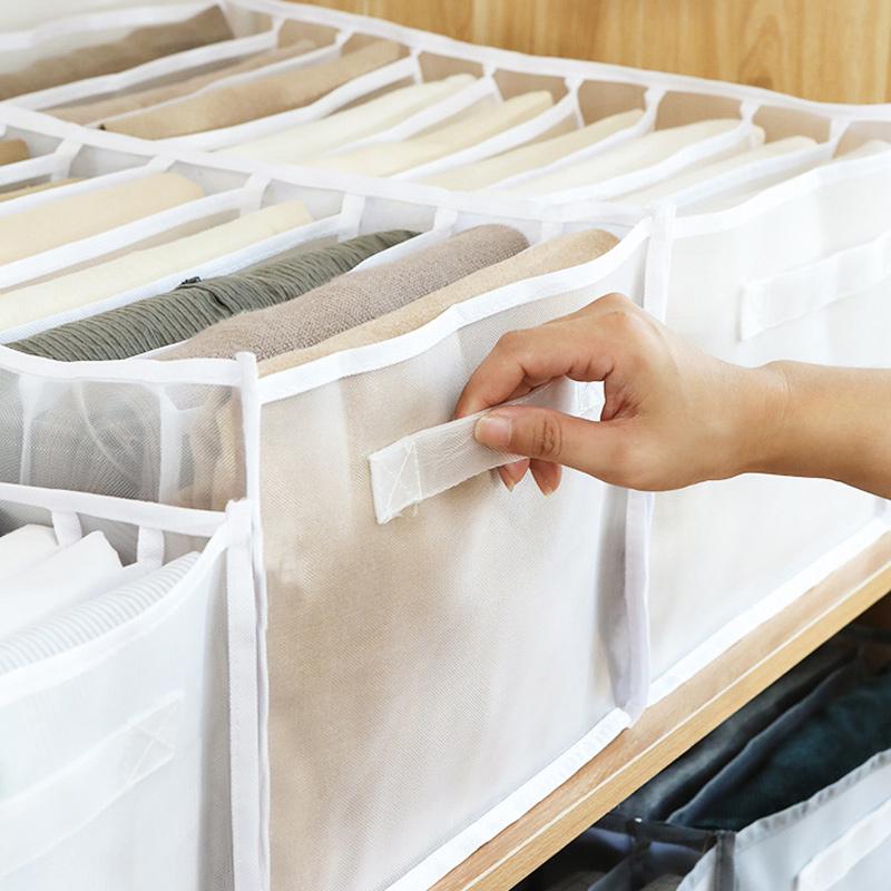 Multi-Compartment Closet Organizer for Efficient Storage