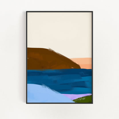 Seaside Serenity Art Print