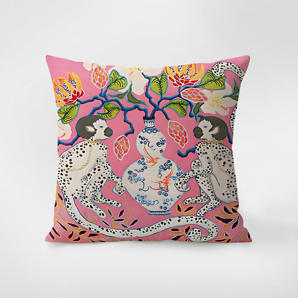 Artistic Zebra Print Throw Pillow Cover for Stylish Spaces