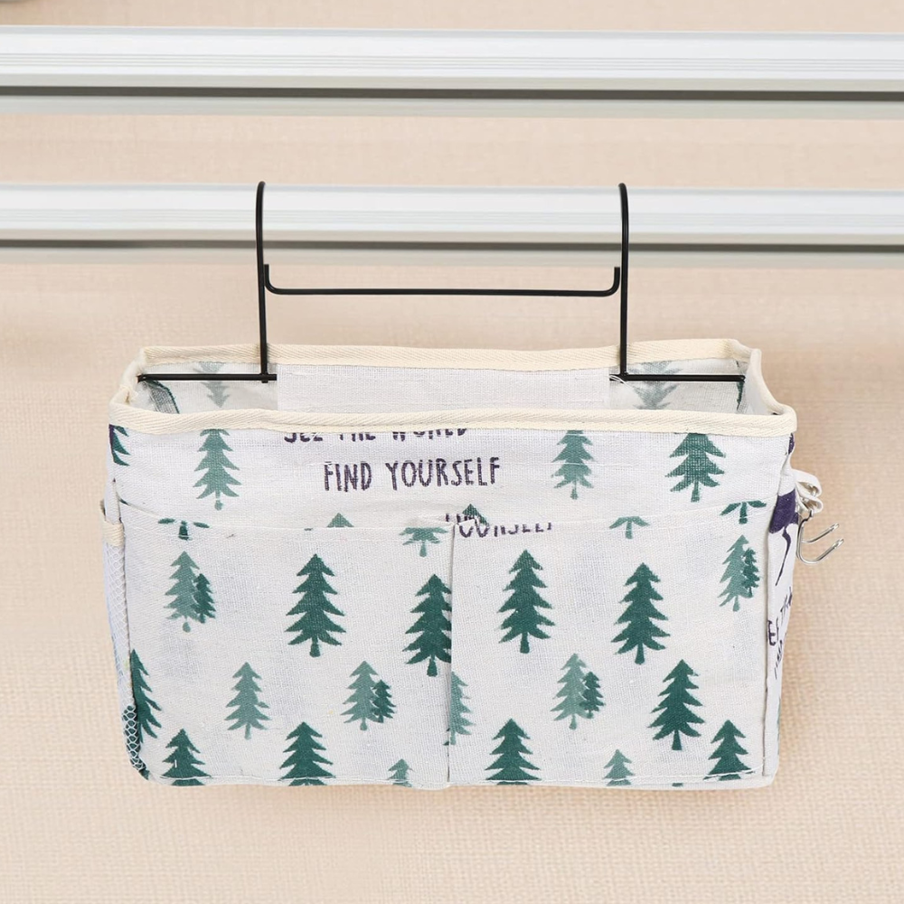 Space-Saving Hanging Organizer for Everyday Essentials – Forest Fawn