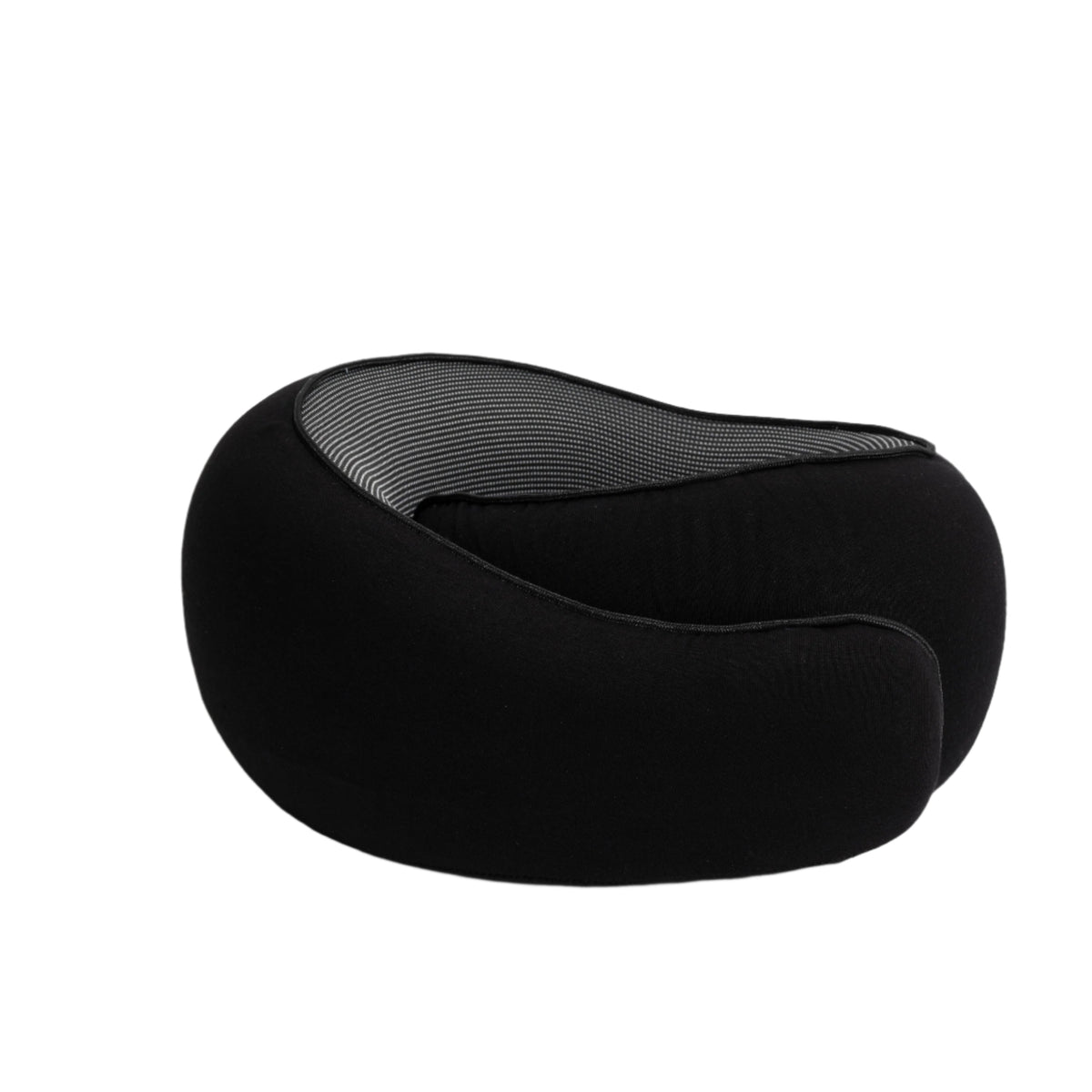 Travel Pillow for Comfortable Support on Relaxing Journeys – Black