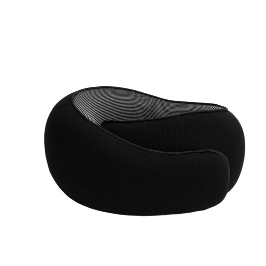 Travel Pillow for Comfortable Support on Relaxing Journeys – Black