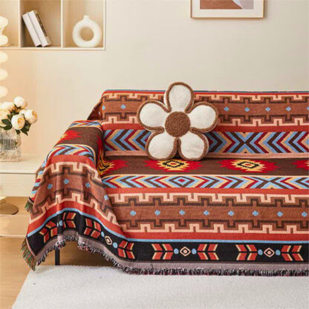 Chic Geometric Throw Cover for Your Living Space