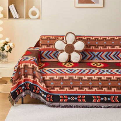 Chic Geometric Throw Cover for Your Living Space