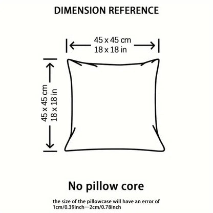 Chic Velvet Touch Decorative Pillow Cover – Grey