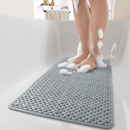 SecureStep Non-Slip Bathtub Mat – Dark Grey