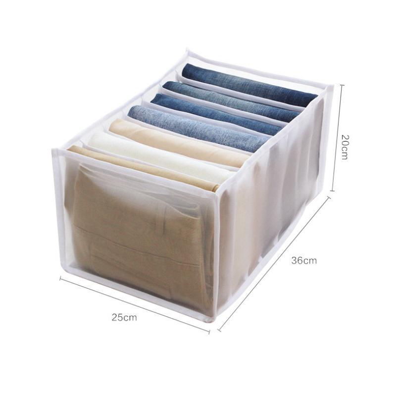 Multi-Compartment Closet Organizer for Efficient Storage