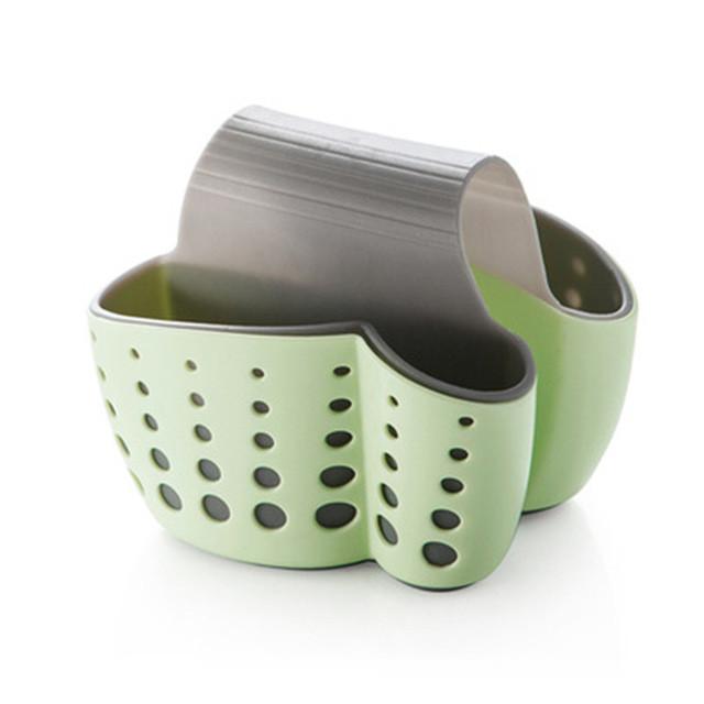 Double-Sided Sink Organizer for Kitchen – Green