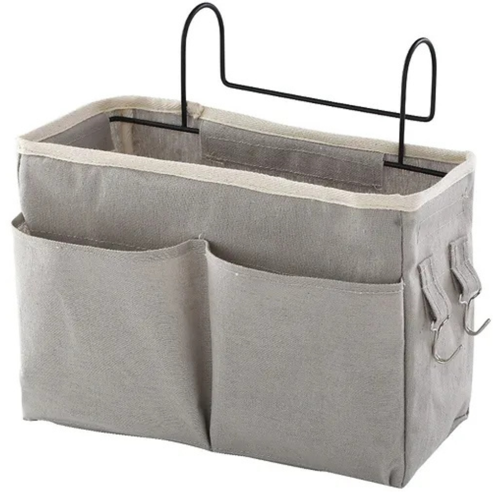 Space-Saving Hanging Organizer for Everyday Essentials – Charcoal