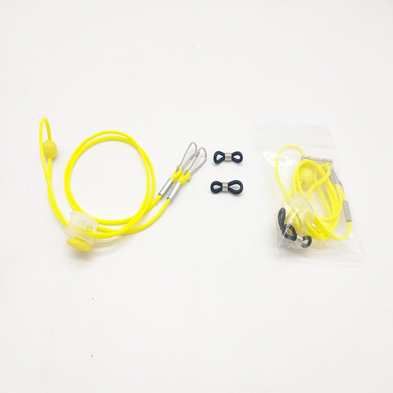 Versatile Device Stand with Adjustable Features – Yellow