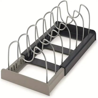 Compact Kitchen Pot and Pan Storage Solution