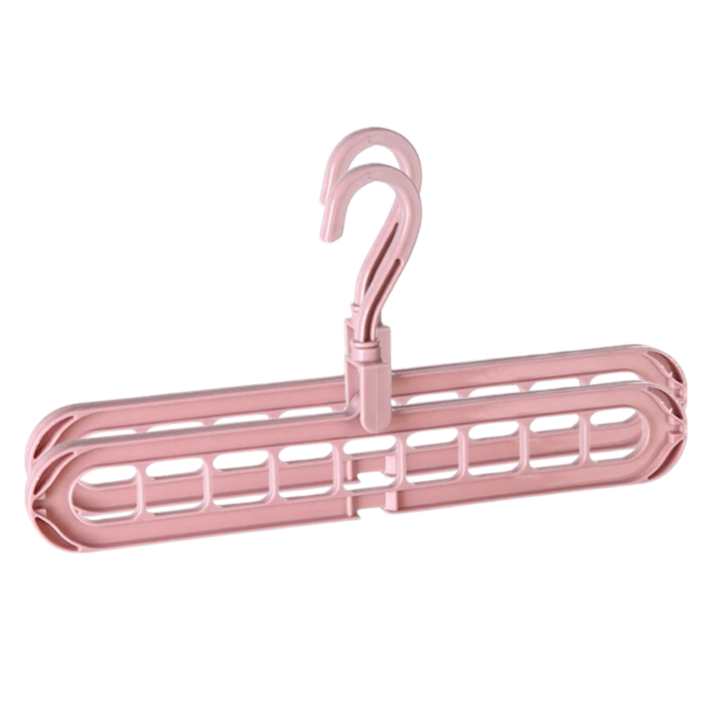 Space-Saving Rotating Clothes Hanger – PINK