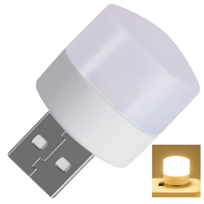 Compact USB LED Light for Versatile Use – WARM