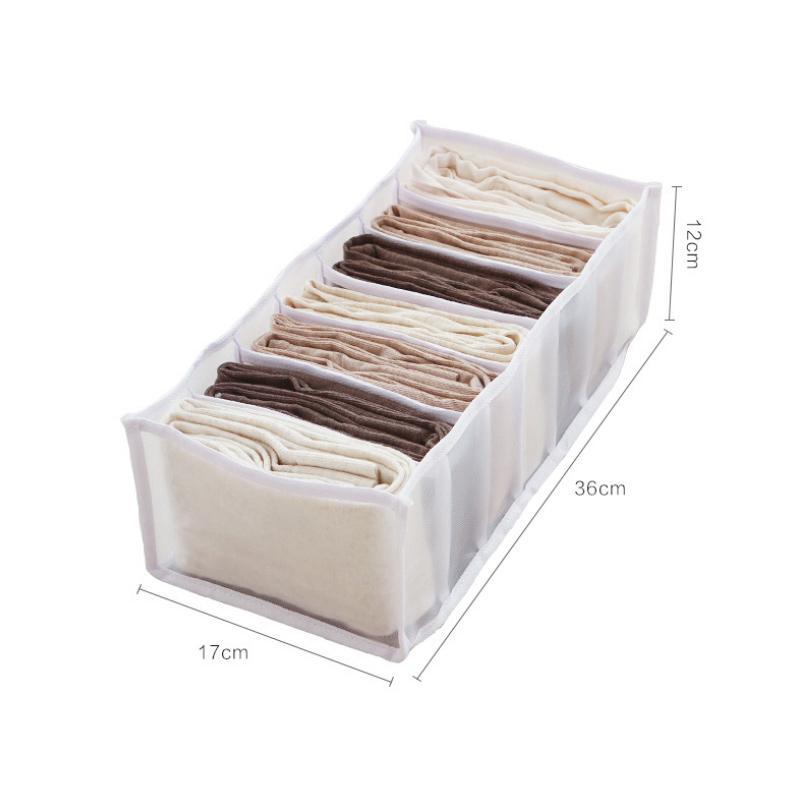 Multi-Compartment Closet Organizer for Efficient Storage