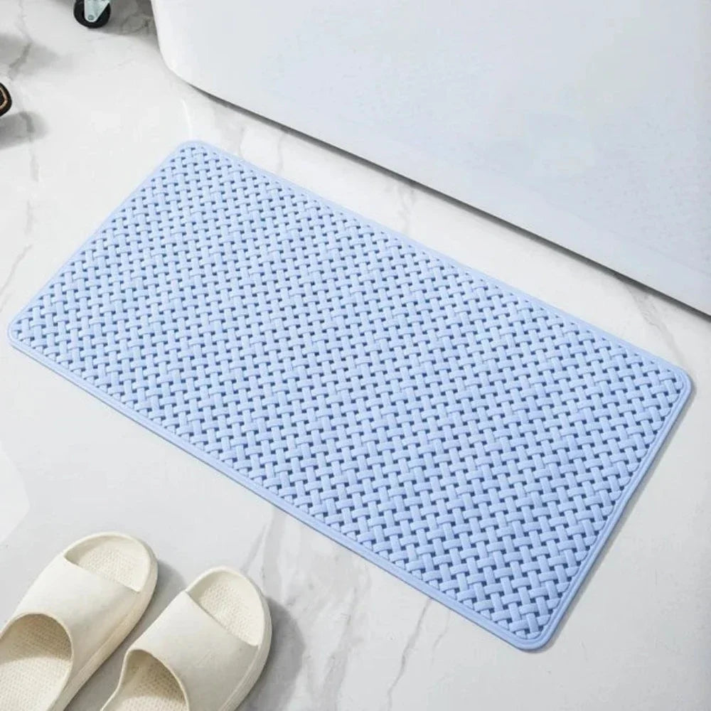 SecureStep Non-Slip Bathtub Mat – Light Blue
