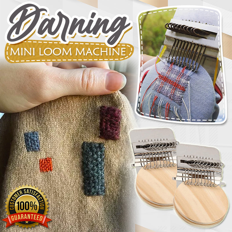 Mini Loom Machine for Darning Projects