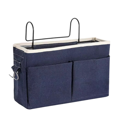 Space-Saving Hanging Organizer for Everyday Essentials – Navy Blue