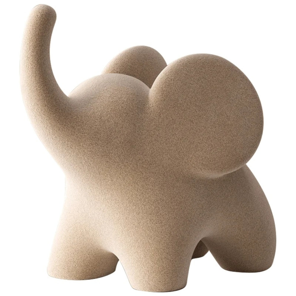 Charming Elephant Resin Statues for Good Fortune – Scarlet Dream