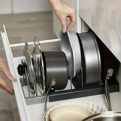 Versatile Cookware Organizer for Pots and Pans