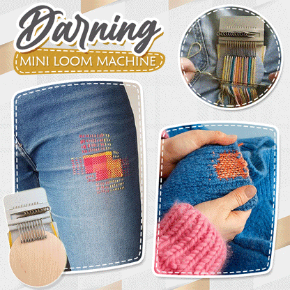 Mini Loom Machine for Darning Projects