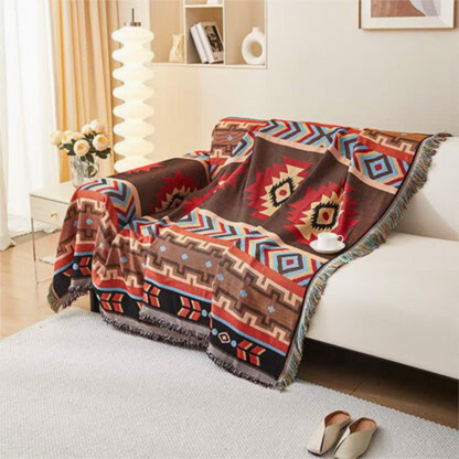 Chic Geometric Throw Cover for Your Living Space