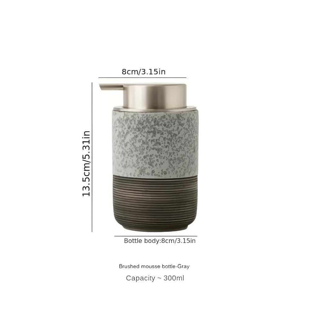 Sleek Ceramic Liquid Dispenser for Modern Spaces – Ash Grey