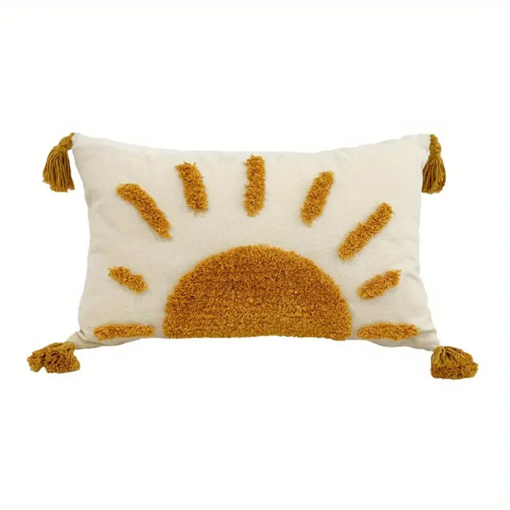 Radiant Dawn Bohemian Pillow Cover