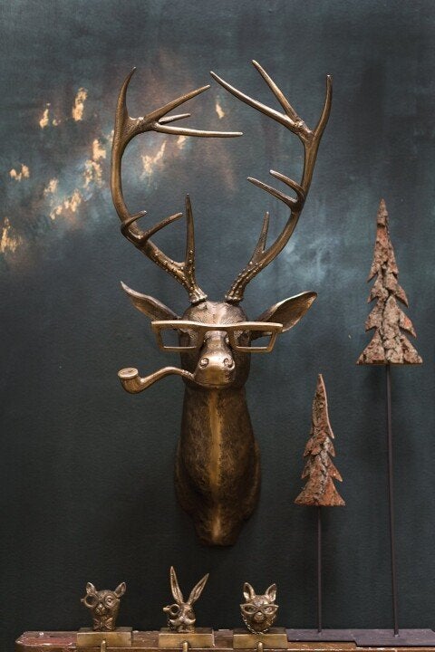 Frankie the Stag Wall Decor for Mounting