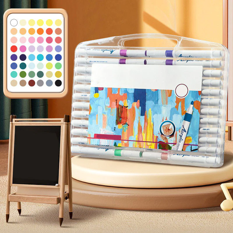 ColorBurst Markers – Ignite Your Imagination with Vivid, Long-Lasting Hues