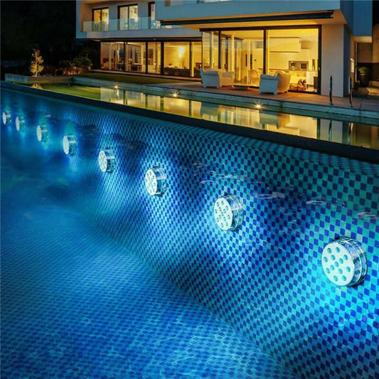 Waterproof LED Light with Magnetic Suction and Remote Control