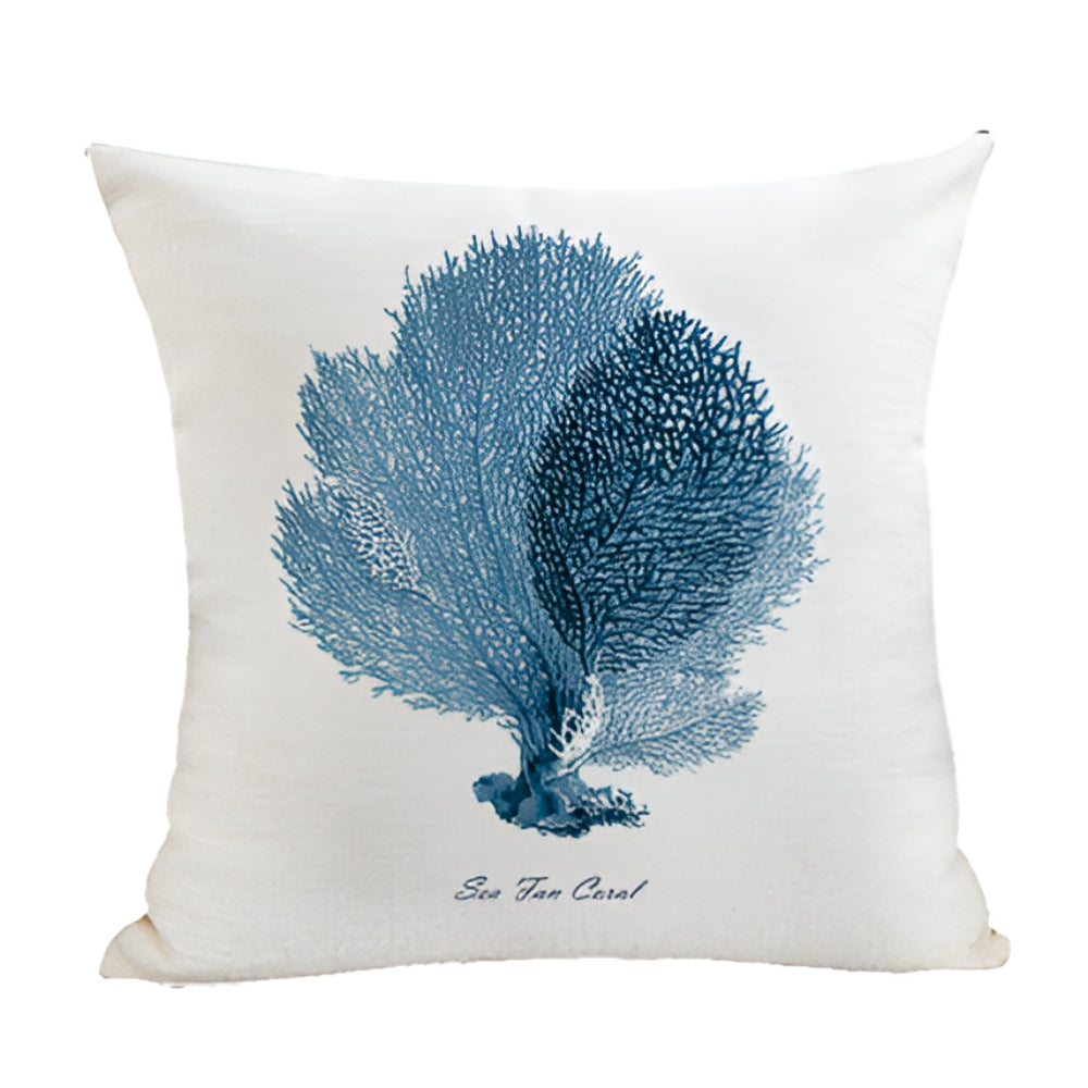 Seaside Serenity Decorative Cushion Cover – Sea Fern