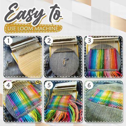 Mini Loom Machine for Darning Projects