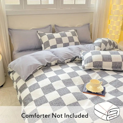Timeless Checkered Bedding Ensemble
