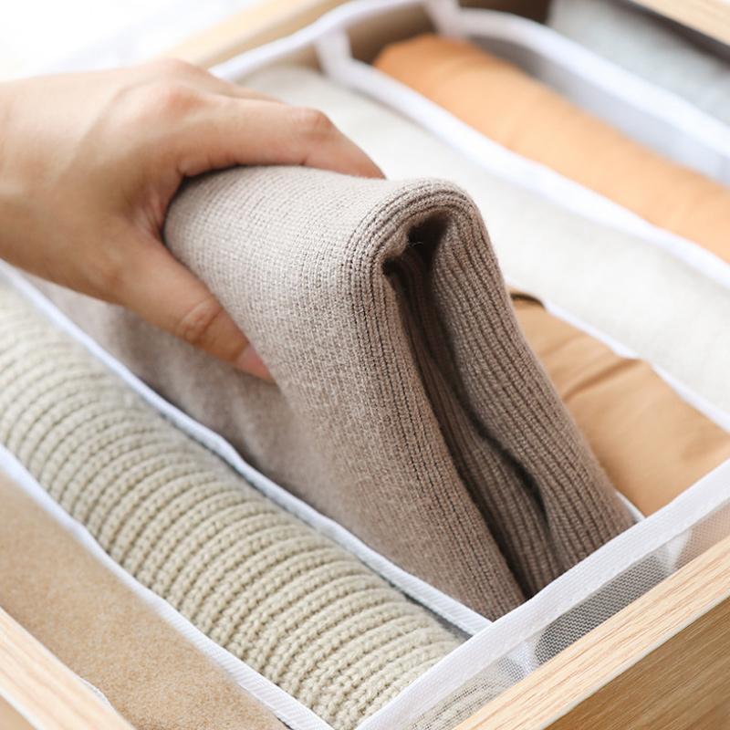 Multi-Compartment Closet Organizer for Efficient Storage