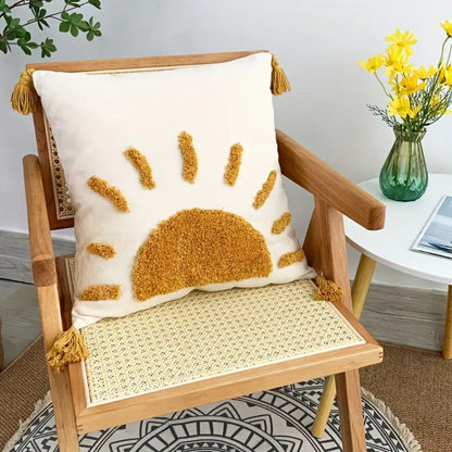 Radiant Dawn Bohemian Pillow Cover