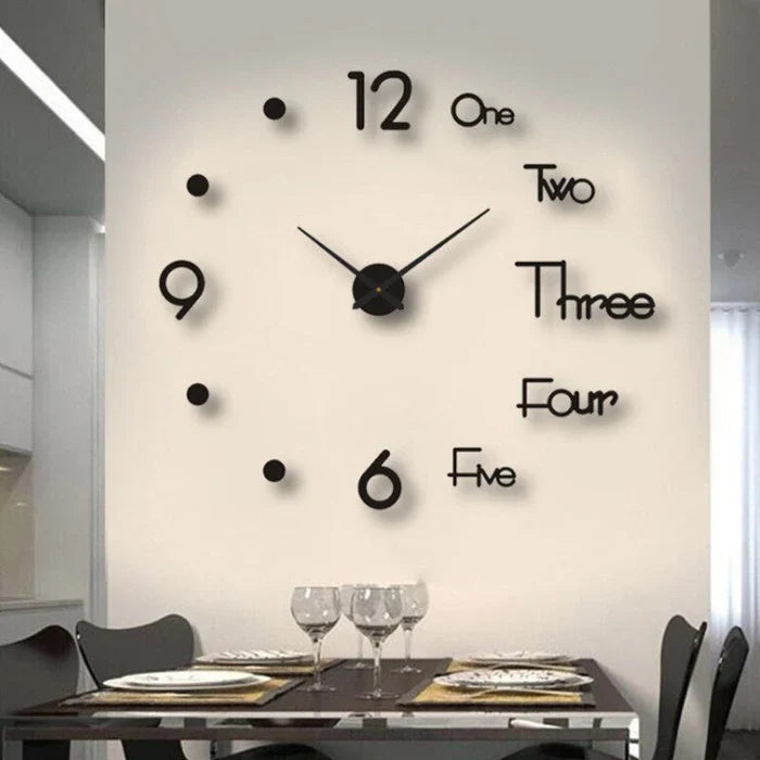 Creative Wall Clock with Unique Design